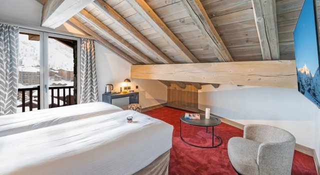 Номер Superior Hôtel LAigle du Montana by Les Etincelles