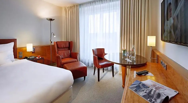 Одноместный номер Deluxe Lindner Hotel Dusseldorf Airport, part of JdV by Hyatt