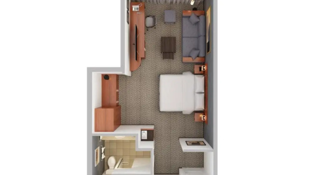 Полулюкс Courtyard by Marriott Waterloo St. Jacobs