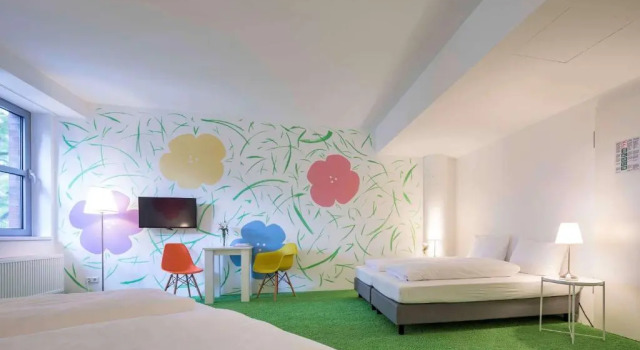 Четырёхместный номер Standard Flowers Hotel Münster