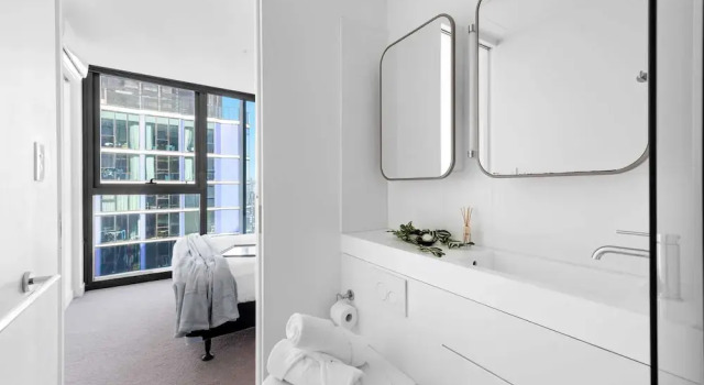 A Cozy & Comfy 2BR Apt Up in the Clouds Near CBD, Забронировать Апартаменты/квартира Апартаменты Мельбурна, рядом с Дегрейвс-стрит, Апартаменты/квартира
