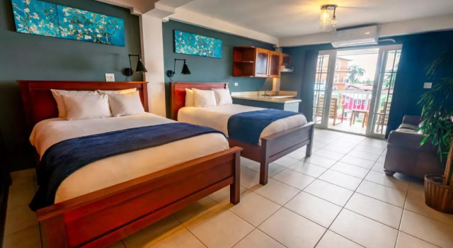 Двухместный номер Deluxe с видом на город Tropical Suites Hotel