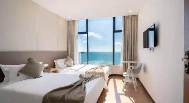 Семейный люкс с 2 комнатами с видом на море Destination Xi An Hotel