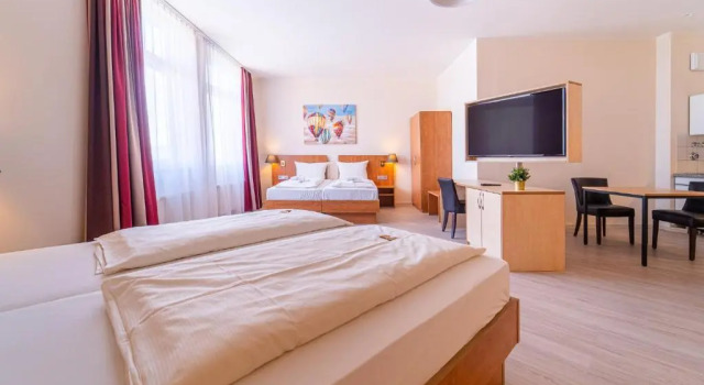 Семейный номер Standard Best Western Hotel Dreiländerbrücke Weil am Rhein / Basel