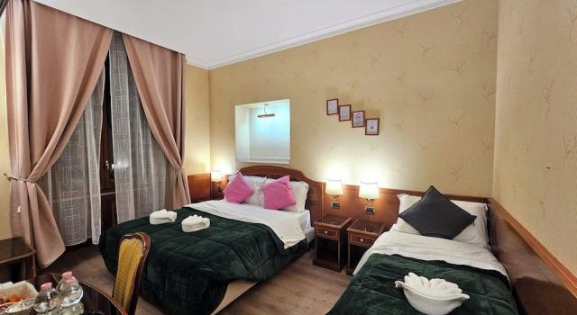 Трёхместный номер Deluxe с видом на город Hotel Amadeus