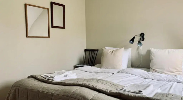 Номер Standard с красивым видом из окна Eksgården Gårdshotell