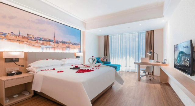 Vienna International Hotel (Dongguan Binhaiwan  ), Забронировать Отель Дунгуань Дунгуань
