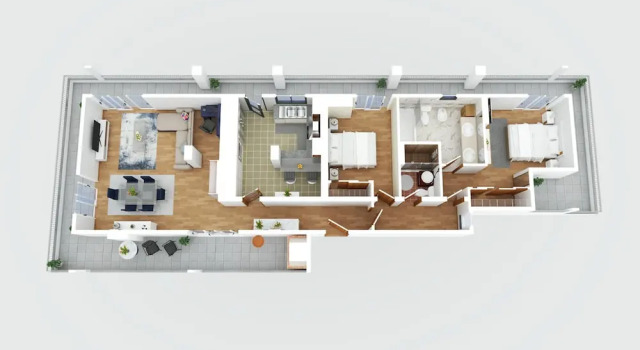 Апартаменты Penthouse Prestige by Homie