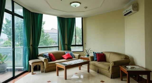 3Br with Pool View at Permata Gandaria Apartment