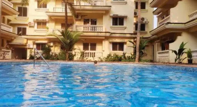 Seacoast Retreat- Lovely 2 BHK apartment with pool, Rezervovat Apartmán Hotely v South Goa s parkováním, Parkování