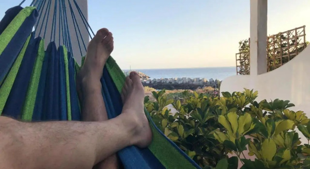 Апартаменты Calma House .Golf&Sail - Sea and port view