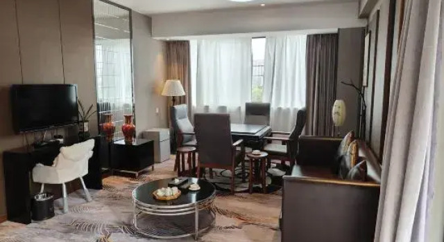 Люкс Executive с красивым видом из окна Chengdu Ruiting Zhudao Hotel