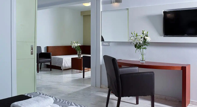 Люкс с видом на море Eleftheria Hotel