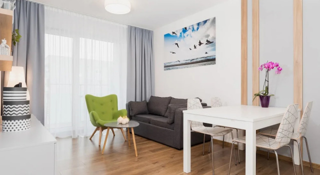 Апартаменты c 1 комнатой с балконом Apartamenty Morski Florek