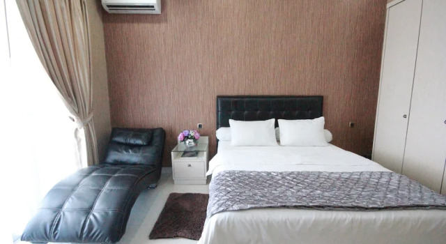 Deluxe Apartmá 1 ložnice s balkonem Harvia Suites