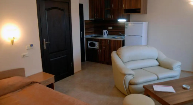 Студия с балконом и с красивым видом из окна Apartment Tourist Complex Rose Village