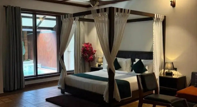 Люкс Luxury с видом на бассейн Pleasant Tree Hotels - Luxury Stay Amidst Nature