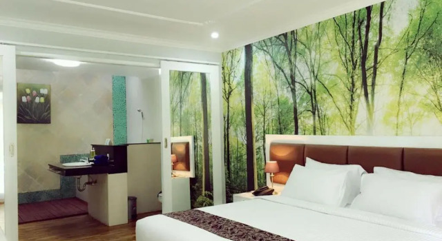 Двухместный номер Deluxe с видом на сад The Taman Ayu Seminyak 10 Minute walking to the BEACH