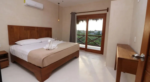 Standard cameră penthouse cu balcon Hotel Luna Roja Holbox