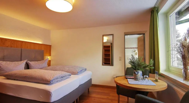 Habitación doble Estándar con balcón Hotel Waldmann