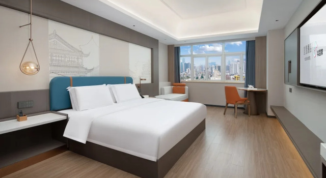 Номер Deluxe Yizhi Hotel (Dongshankou Subway Station Store, First Affiliated Hospital of Sun Yat sen University)