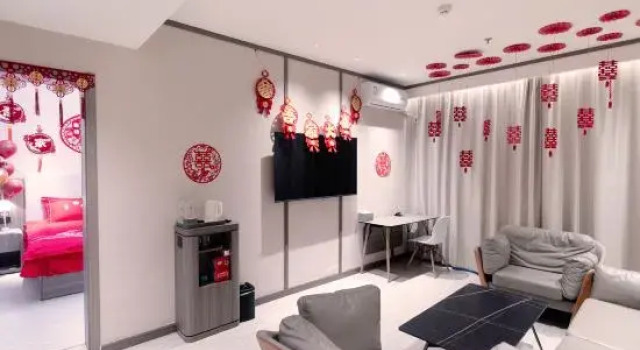 Двухместный люкс с видом на улицу Hanting Hotel (Puyang Huanghe Road)