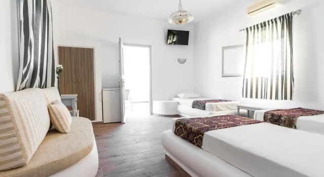 Трёхместный номер Superior с видом на море Villa Iliovasilema Santorini