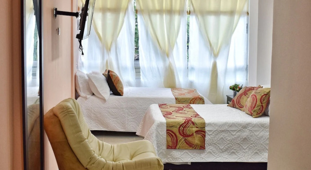 Двухместные апартаменты Apartahotel Casa del Lido