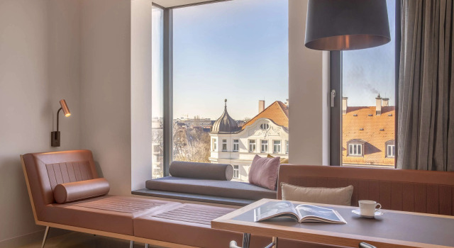 Двухместный номер с видом на город Andaz Munich Schwabinger Tor, By Hyatt