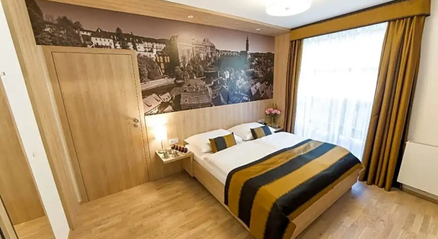 Номер Deluxe с балконом Garni hotel Castle Bridge
