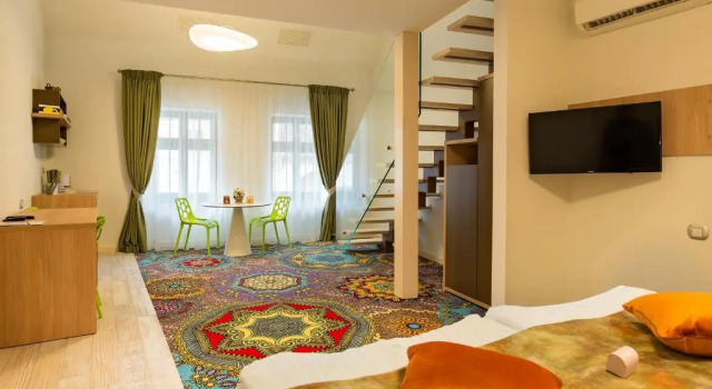 Апартаменты с 2 комнатами Blumenhaus Sibiu