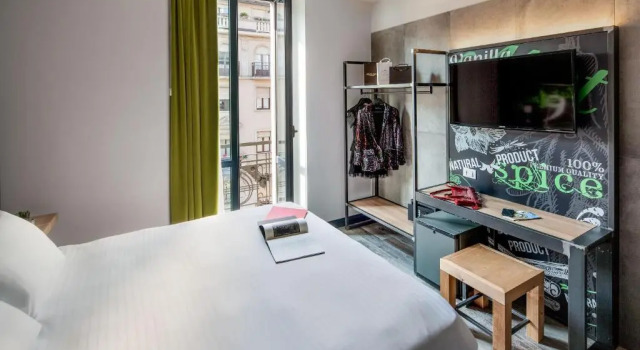 Двухместный номер с балконом Spice Hotel Milano