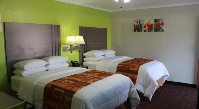 Standardowy czteroosobowy pokój Copa Motel