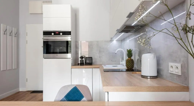 Апартаменты c 1 комнатой с балконом apartamenty-wroc Księcia Witolda by the River