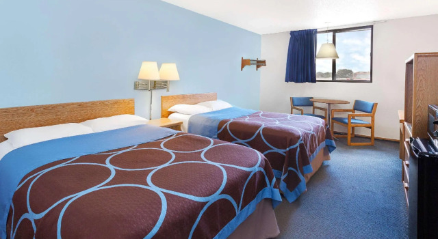 Standard quadruple chambre Super 8 by Wyndham Clinton