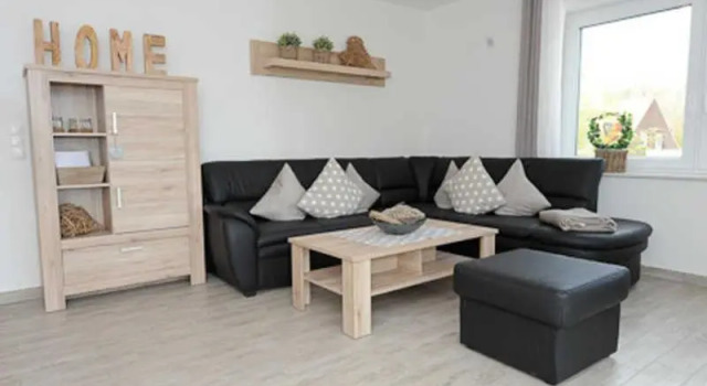 Четырёхместный номер Standard с балконом Ferienwohnung Inselstern - Residenz an der Nordseetherme