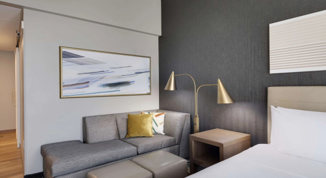 Двухместный номер High Floor Hyatt House LAX Century Blvd