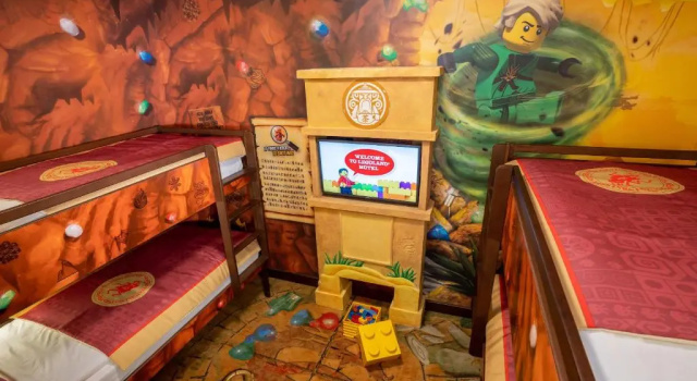 Семейный полностью тематический люкс LEGO Ninjago LEGOLAND Hotel Dubai