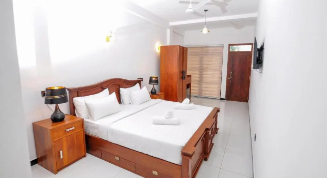 Двухместный номер Deluxe с балконом Sachinro Hotel Mirissa