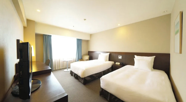 Двухместный номер Premium с видом на город Отель ANA Crowne Plaza Hiroshima, an IHG Hotel