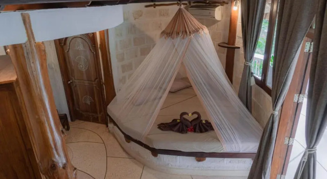 Семейный номер Standard Three-bedroom Villa With Private Pool at La Joya Balangan Resort