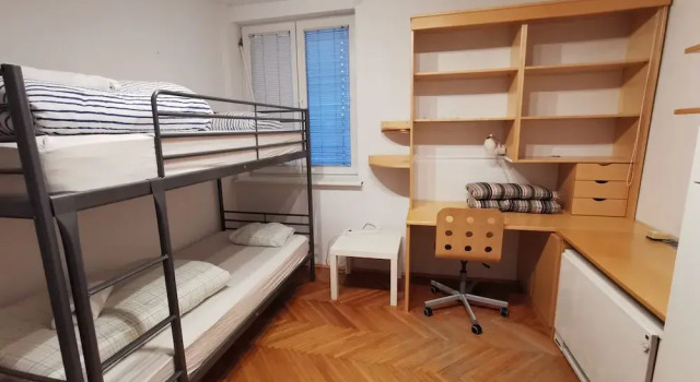 Студия Apartment for four with free parking