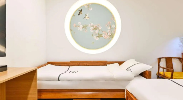 Трёхместный номер Standard Xiao Yuan Alley Courtyard Hotel