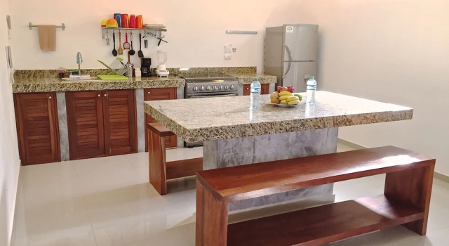 Апартаменты с 2 комнатами In the Heart of Tulum Town