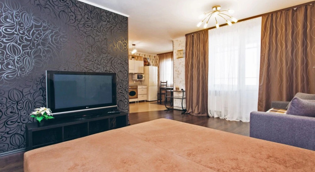 Студия Business с балконом Апартаменты Home-Hotel