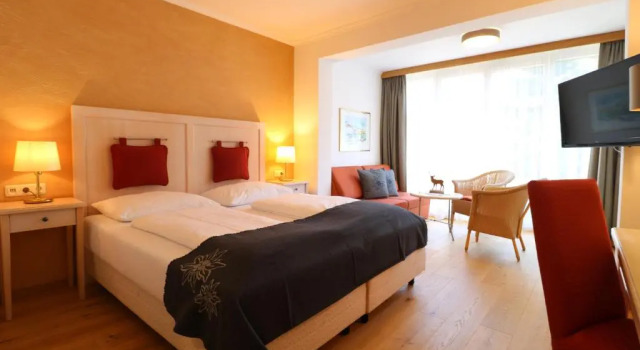 Семейный номер Standard с видом на сад Hotel Bräu