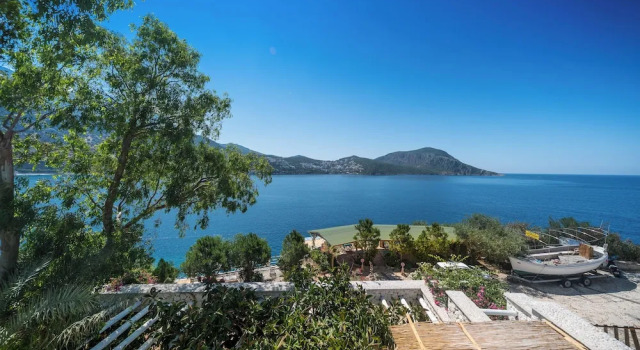 Люкс с балконом и с видом на воду Likya Gardens Hotel