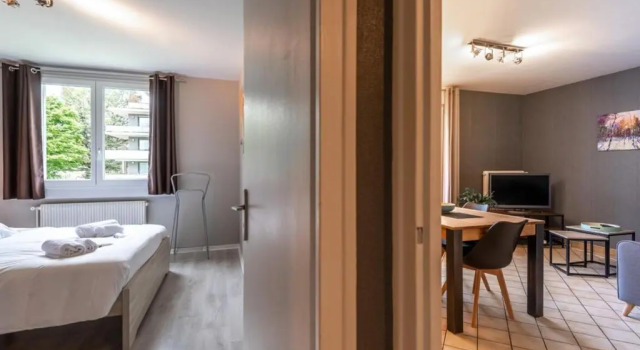 Apartment Classified 3 stars quiet close to the lake and shops