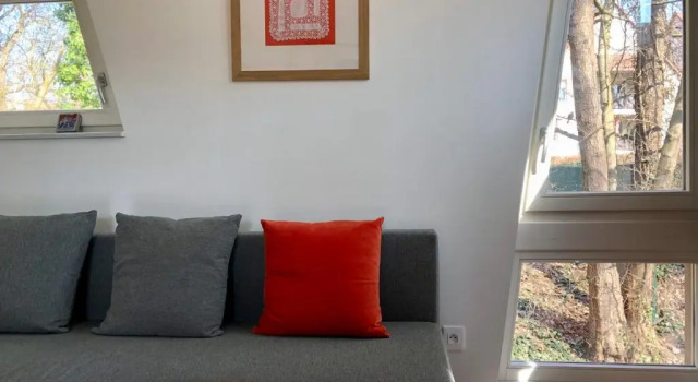 Standard Doppel Zimmer mit Flussblick B&B Le Lodge