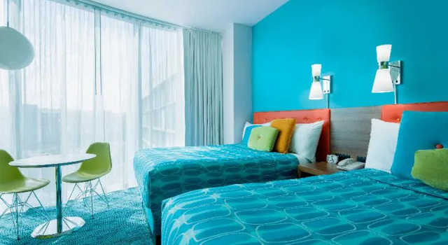 Четырёхместный номер Accessible Standard Universals Cabana Bay Beach Resort